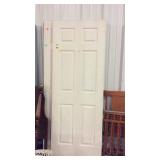 Home Interior 6 panel door 30" wide, primer