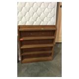 Wall trinket/curio display shelf, pine wooden