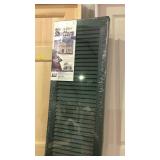 Set of louver window shudders, 15 x 75" new in