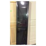 Set of window shudders, 14.75 x 72" black panel,