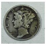 1935 Mercury Dime 2.5 Grams