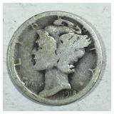 1918 S Mercury Dime 2.4 Grams