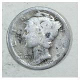 1923 Mercury Dime 2.1 Grams