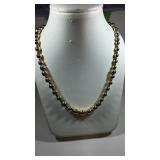 Sterling Silver 1/25th 10 K R.G.P. Bronze Color