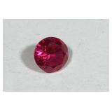 Loose Synthetic Ruby Approx .46 CT