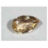 Pear Shaped Loose Pink Topaz Approx .43 CT