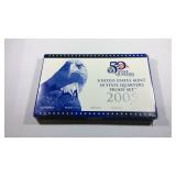 2005 United States mint 50 state quarters proof