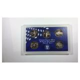 1999 United States mint 50  quarters proof