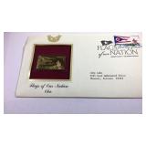 First day issue envelope flags of our nation