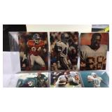 Nine Topps football cards from 1994 Cardinals