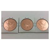 Three Vietnam War Copper Coins