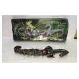 Dragon Knife with sheath, new in box