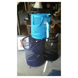 Group of 4 IKEA mesh laundry type hamper bags