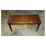Piano Bench shows some finish wear