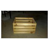 Wooden crate 18x12x10