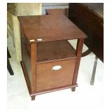 Stand with file cabinet drawer 19x21x25