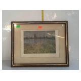 Framed print from National Gallery of Art, Monet,