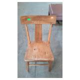 Plank bottom side Chair