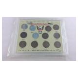 Patriotic pennies collection WW2 series