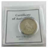 1995 liberty half dollar