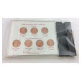 1982 Lincoln cent varieties Philadelphia