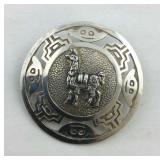 925 llama broach and chain