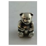 925 Pandora charm, teddy bear