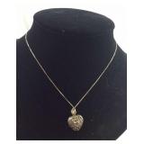 925 sterling locket necklace