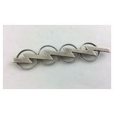 925 sterling broach lighting bolt
