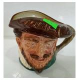Large Toby mug, Royal Doulton, stands 6" tall