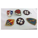 Six patches military