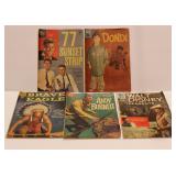 Five Dell 10 cent Comics -"Brave Eagle #929, Walt
