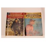 Two Dell 10 cent Comics -"Sergeant Preston of the