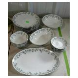 Noritake Pinetta china, 24 pieces total,