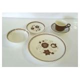 Dinnerware - 95-pcs Royal China "nutmeg" Cavalier