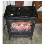 Heater with fire place type look, does work, does