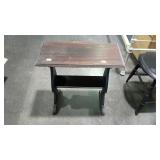 Wooden stand, measures 24 inches long, by 12