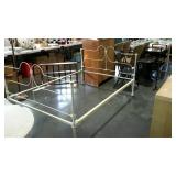 Metal full size bed