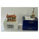 Two winter decor cottages, 1 Depth 56, 1 David