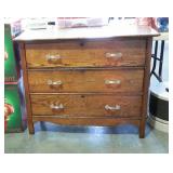 Nice oak cottage dresser, 3 flat drawers fronts