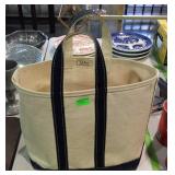 L.L. Bean canvas "Boat and Tote"