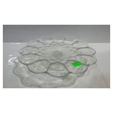 Pedestal cake plate.