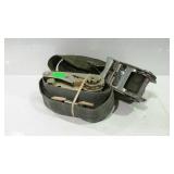 Two heavy duty ratchet straps.