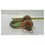 Large shackle.