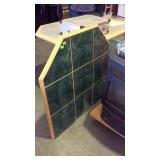 Stove Mat but nice heavy duty made wooden framed