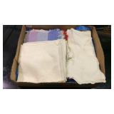 Box flat of textile linens