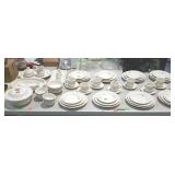 Pfaltzgraff dinnerware - 57-pcs floral pattern,
