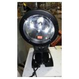 Big electric spot light, on heavy duty weight