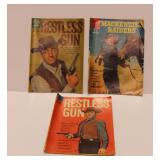 Three Dell Comics - Restless Gun  (#1045) Nov-Jan