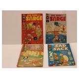 Four Harvey World and Harvey Comics books, Sad